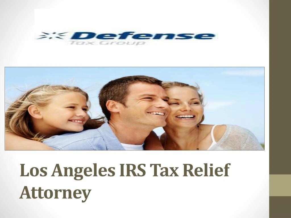 los angeles irs tax relief attorney