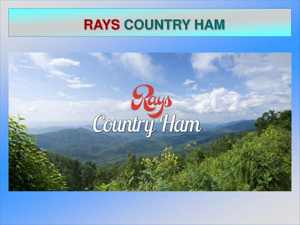 rays country ham