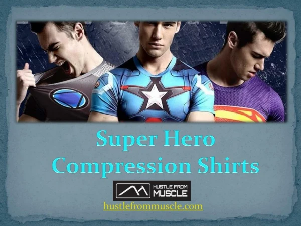 Superhero compression shirts