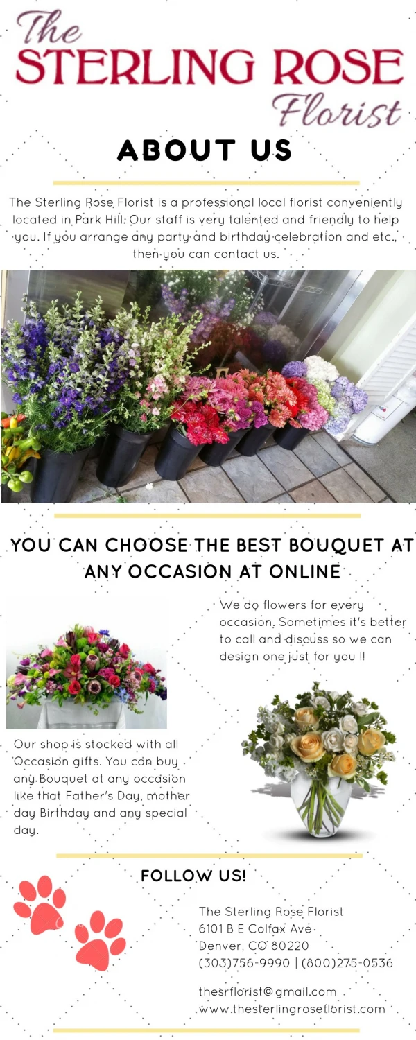 You Can Choose the Best Bouquet at Any Occasion at Online