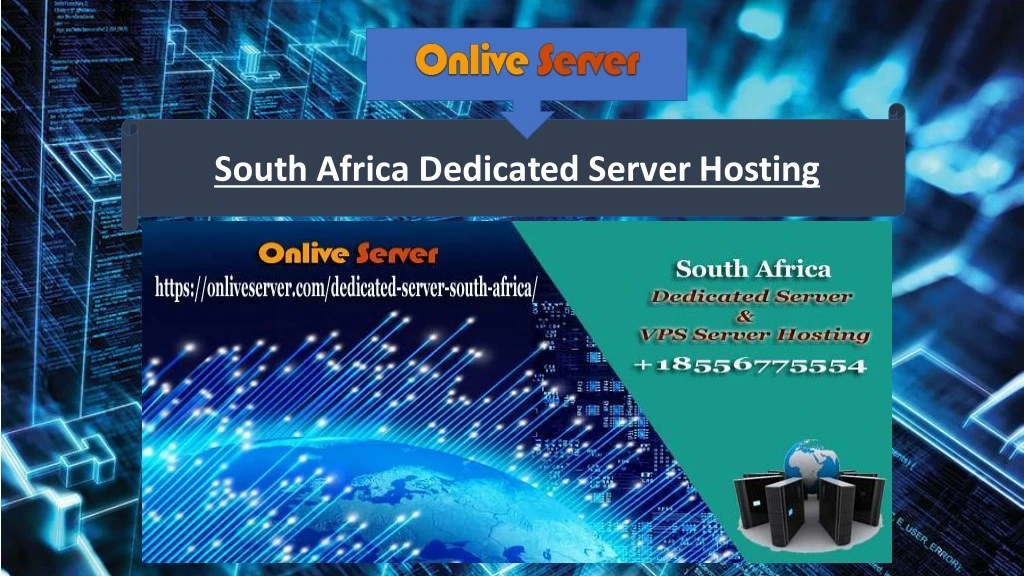 south africa dedicated server hosting