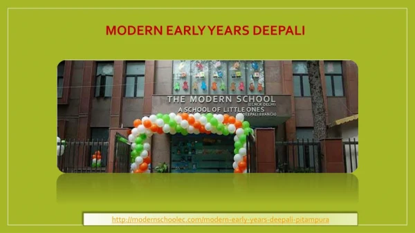 Best Nursery School in North Delhi