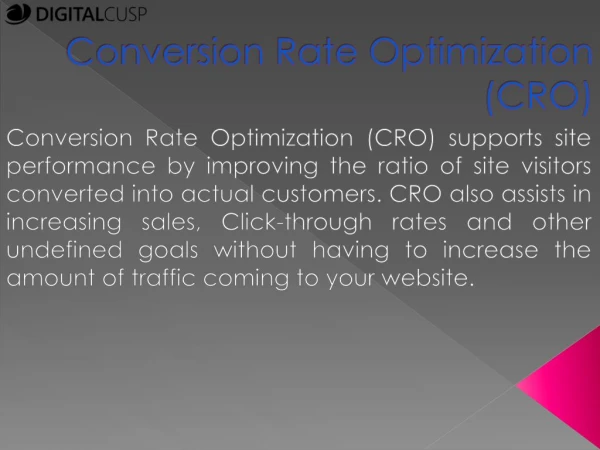 Digital CUSP | Digital Marketing, SEO & Conversion Rate Optimization Knoxville, TNÂ 
