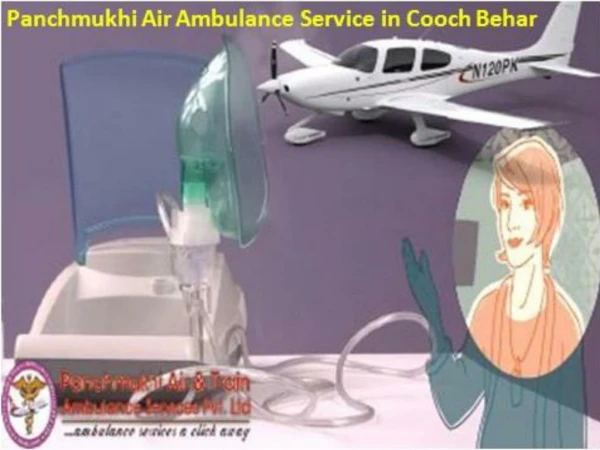 Air Ambulance Service in Cooch Behar with Advanced Medical Team