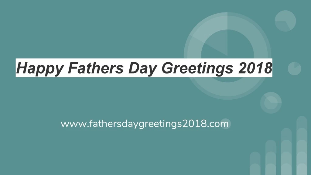 happy fathers day greetings 2018