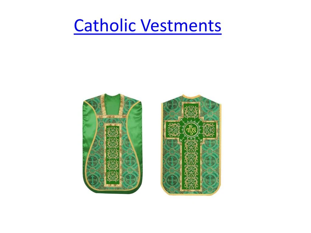 catholic vestments