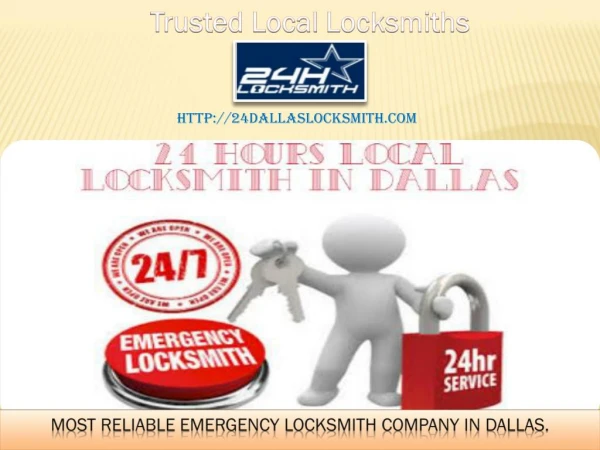 24 hours local locksmith in Dallas