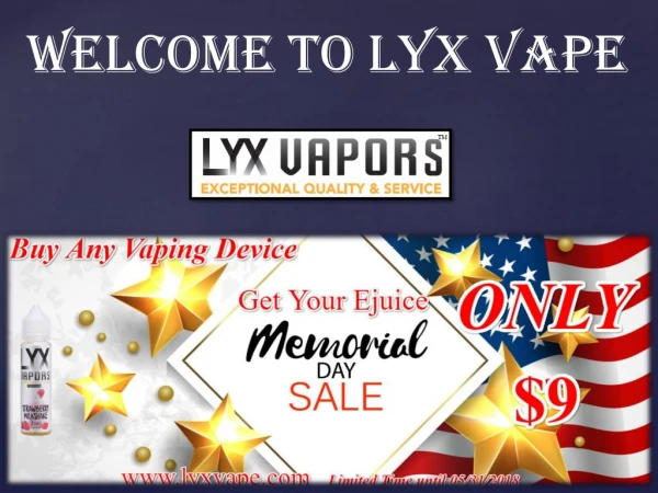 E-juice products | Electronic cigarettes | vaping device | LYX VAPE