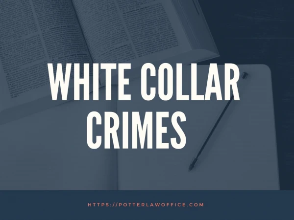 All You Need To Know About White Collar Crimes