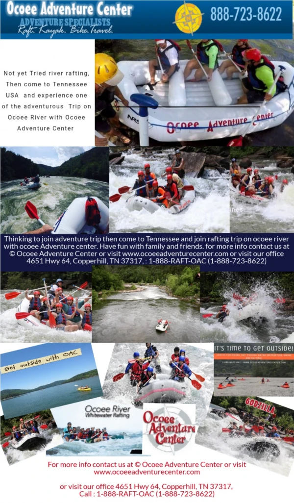 Join Adventures Rafting Trip on Ocoee River