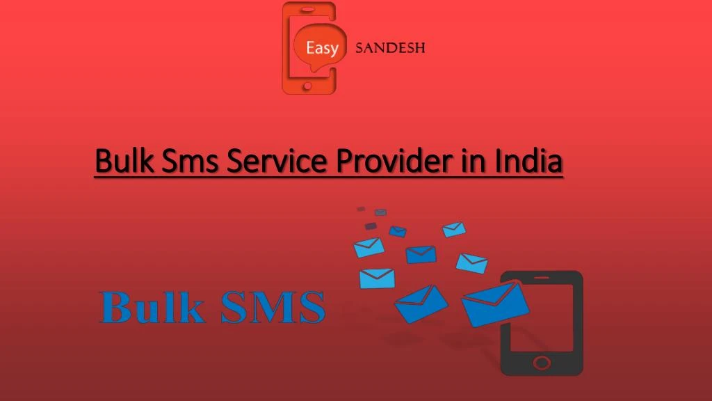 bulk sms service provider in india