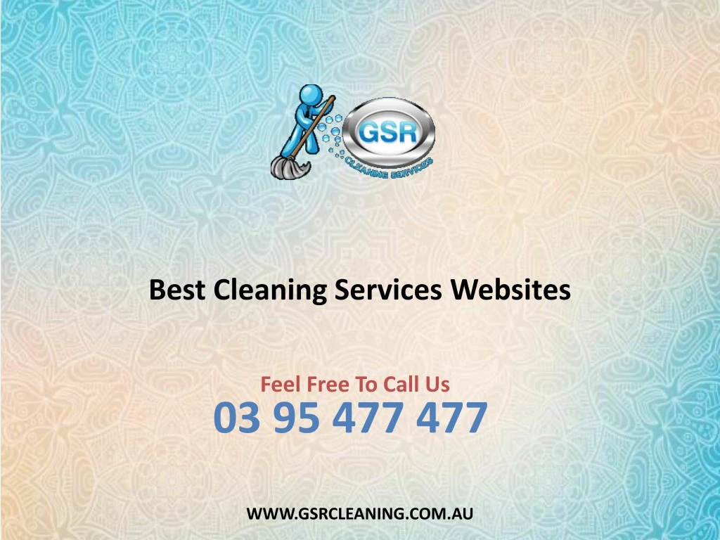best cleaning services websites