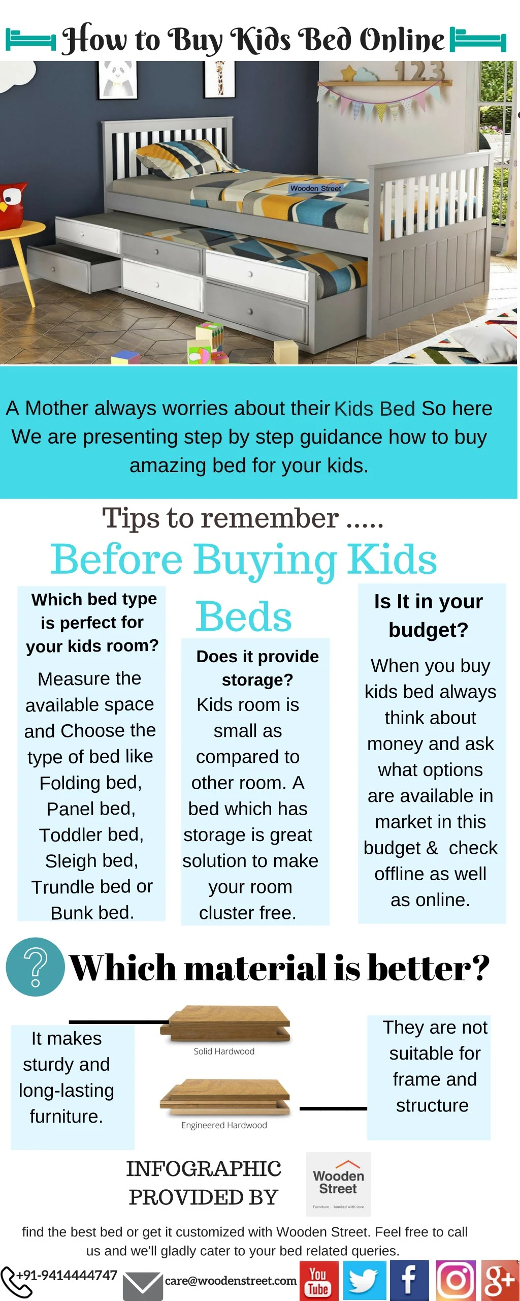 how to buy kids bed online