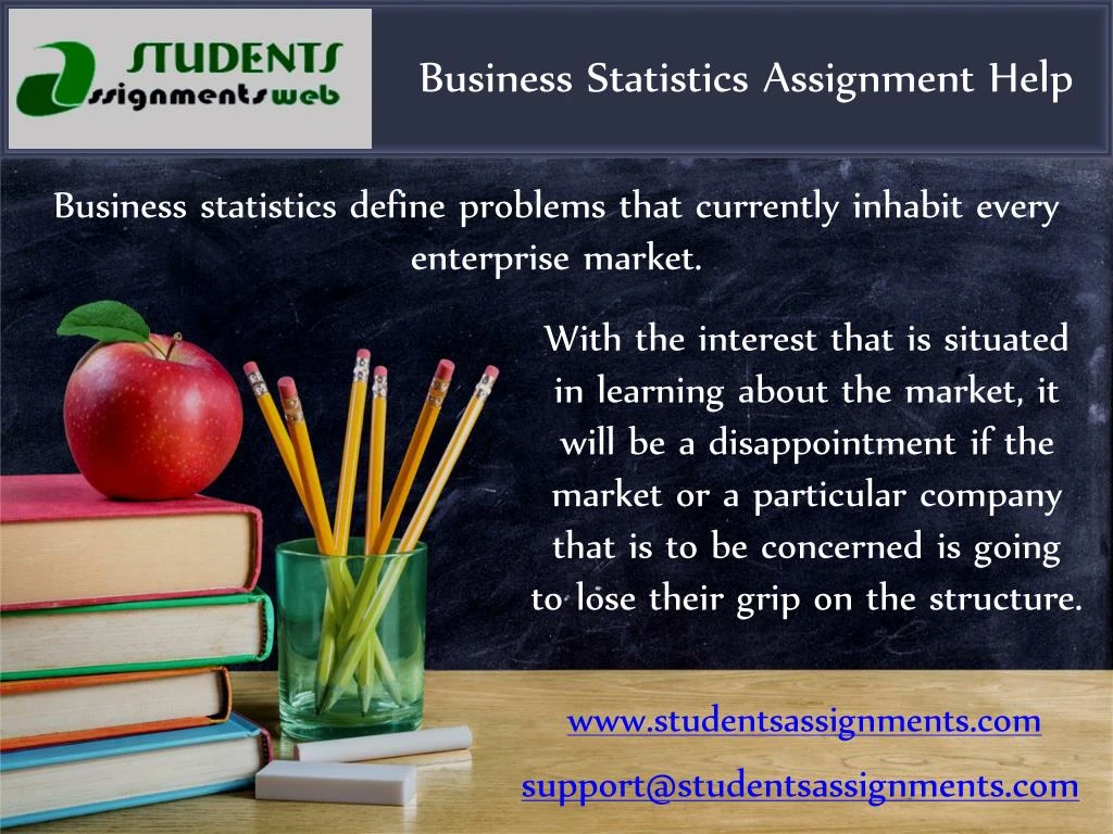 business statistics assignment help