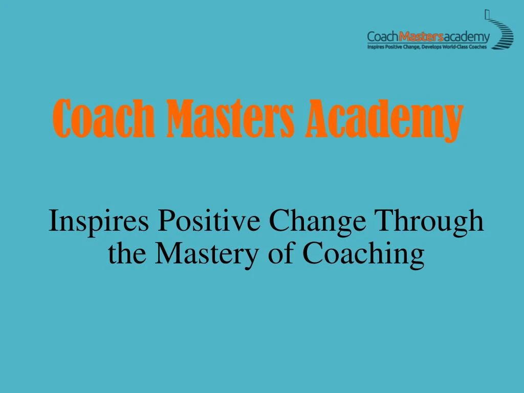 coach masters academy