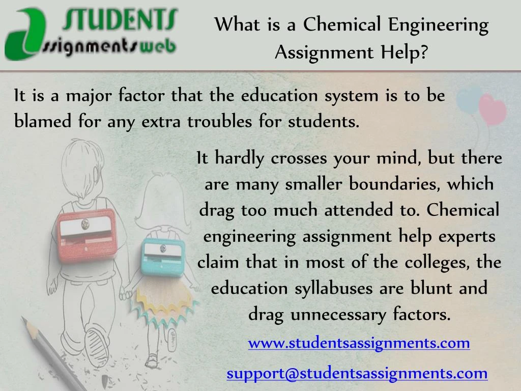 what is a chemical engineering assignment help
