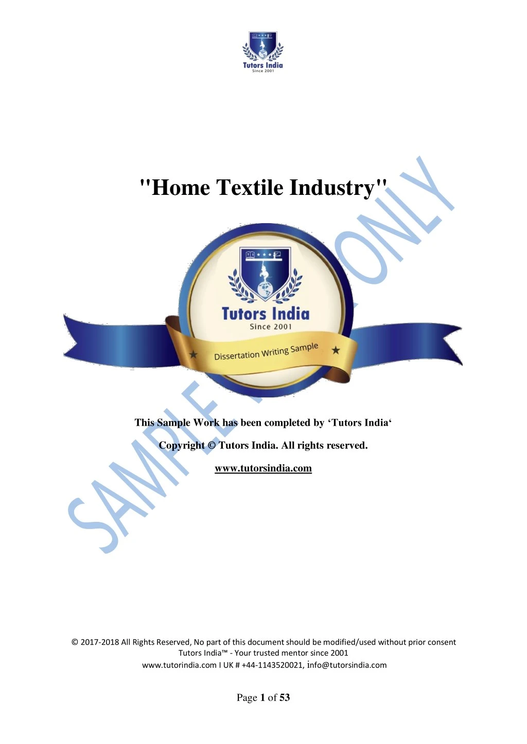 home textile industry