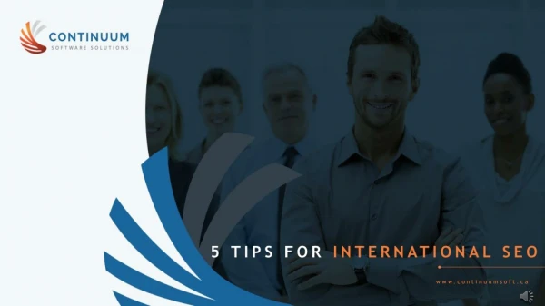 International SEO Tips for your online business growth.