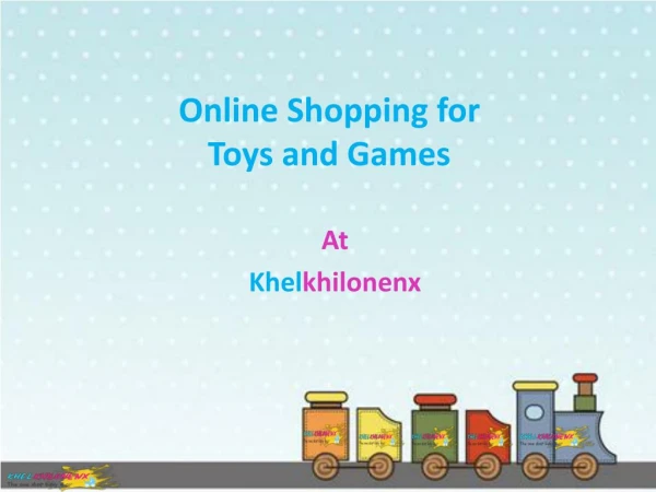 Online Shopping for Toys and Games