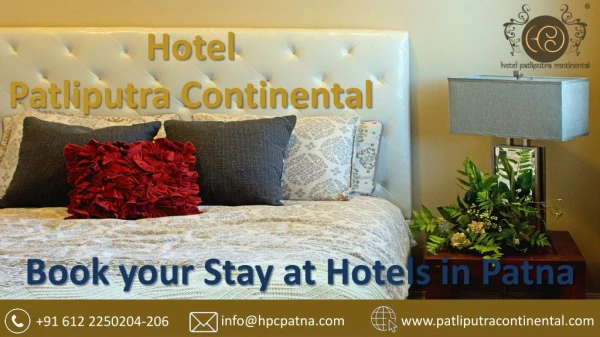 Finest Hotels in Patna â€“ Hotel Patliputra Continental