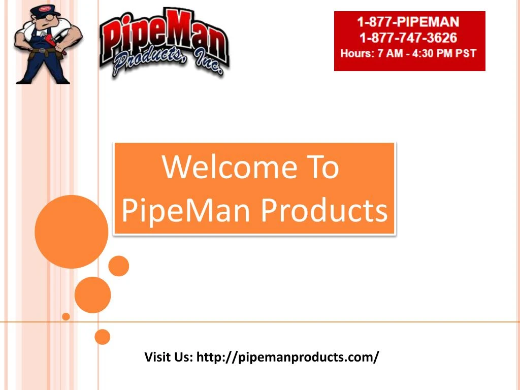 welcome to pipeman products