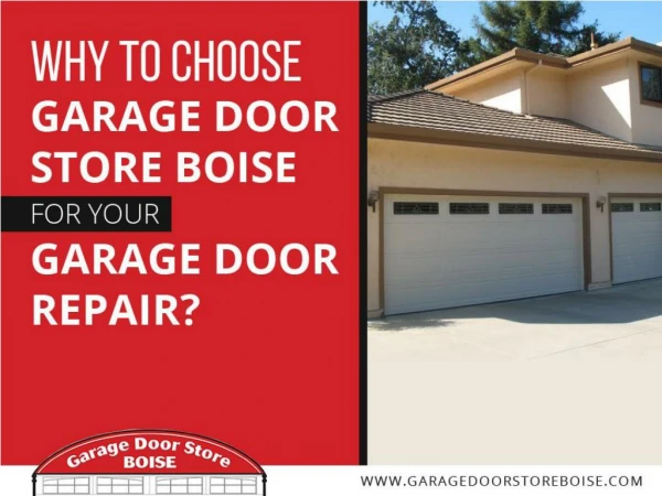 Garage Door Store Boise â€“ Garage Door Repair & Installation