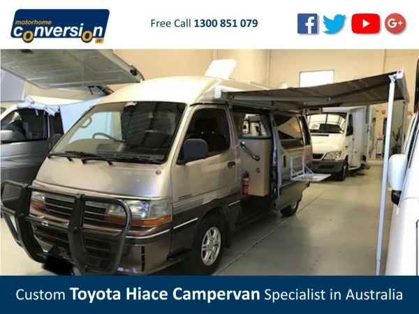 Custom Toyota Hiace Campervan Specialist in Australia