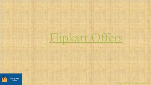 Flipkart Offers Deals May 2018: Upto 90% Off 8% Cashback &amp; More