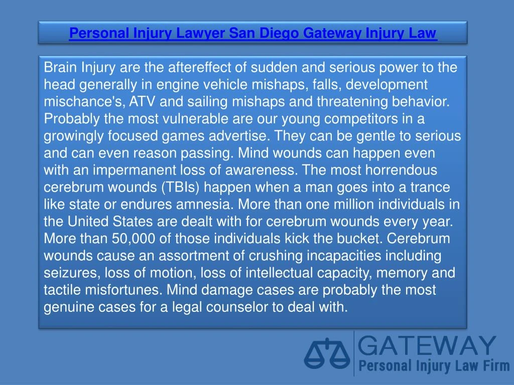 personal injury lawyer san d iego gateway injury