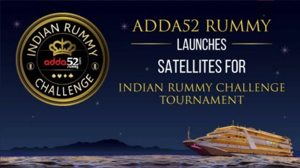 ADDA52 RUMMY LAUNCHES SATELLITES FOR INDIAN RUMMY CHALLENGE