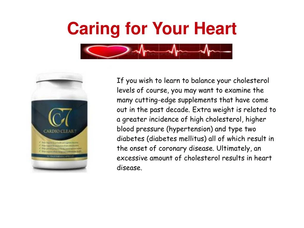 caring for your heart