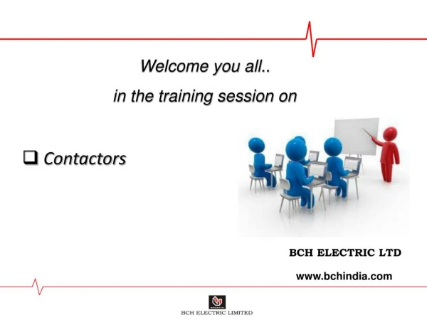Contactors Manufacturer & Supplier in India | BCH Electric Limited