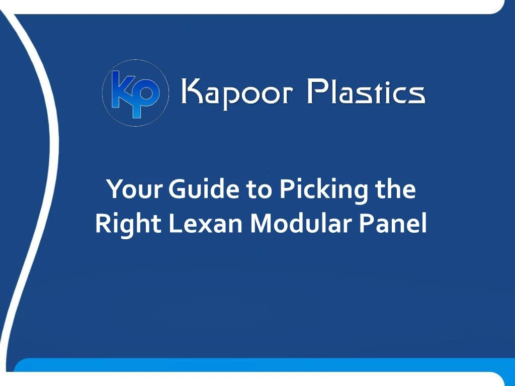 your guide to picking the right lexan modular