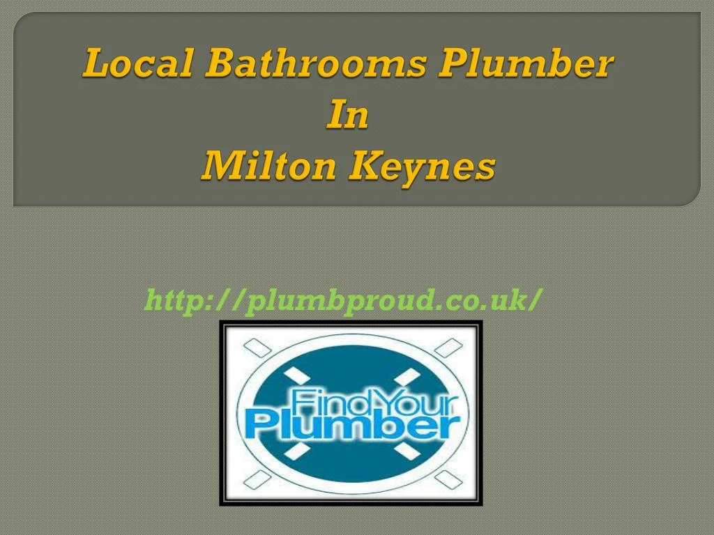 local bathrooms plumber in milton keynes