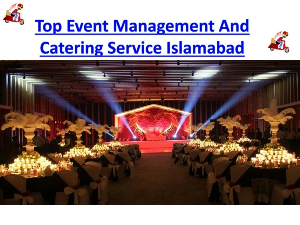 Top event Management and catering Service in Islamabad