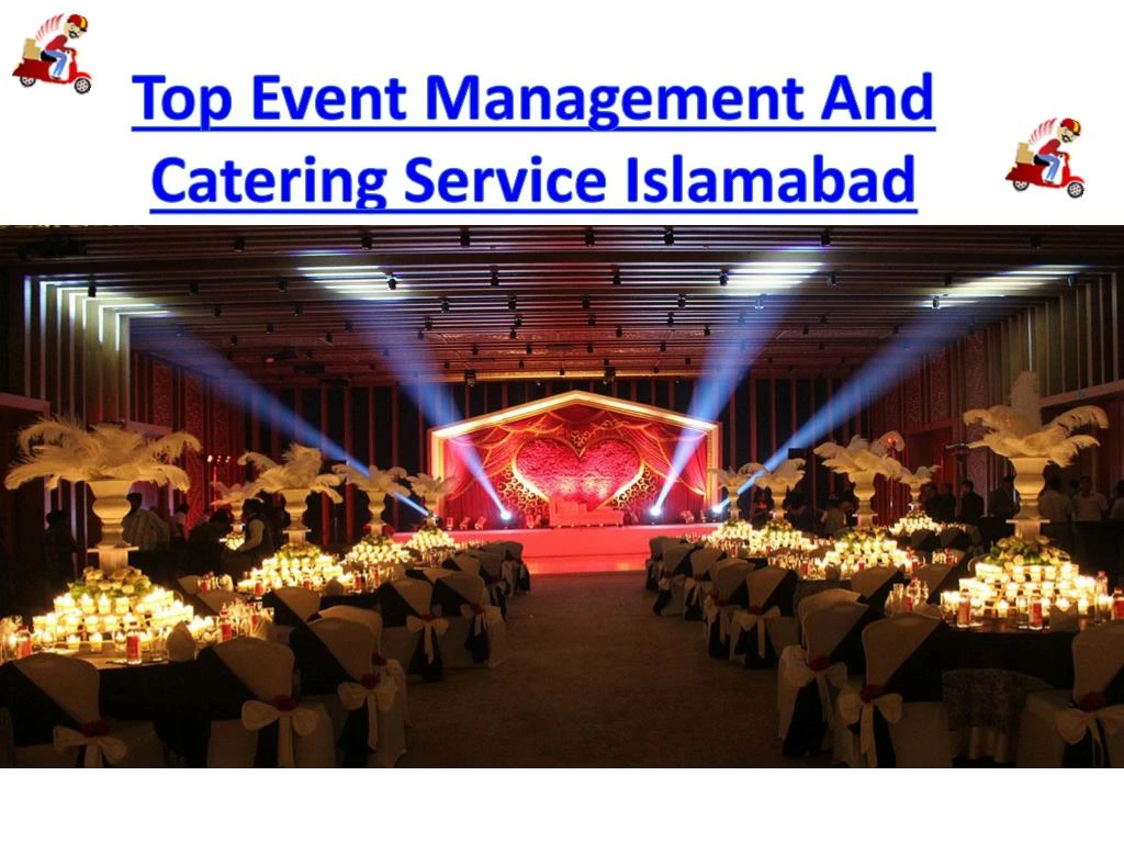 top event management and catering service islamabad