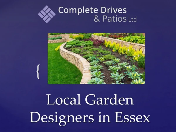 Local Garden Designers in Essex