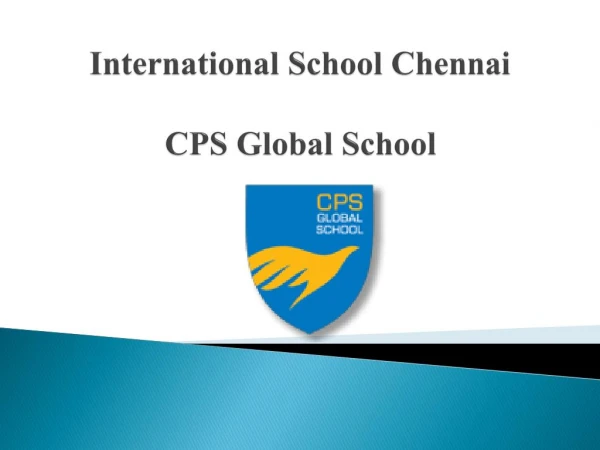 International school Chennai