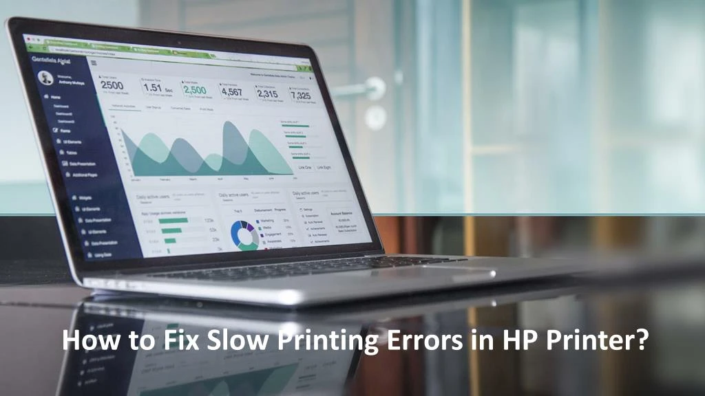 how to fix slow printing errors in hp printer