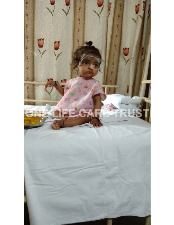 Pihu saved by the One Life Care Trust