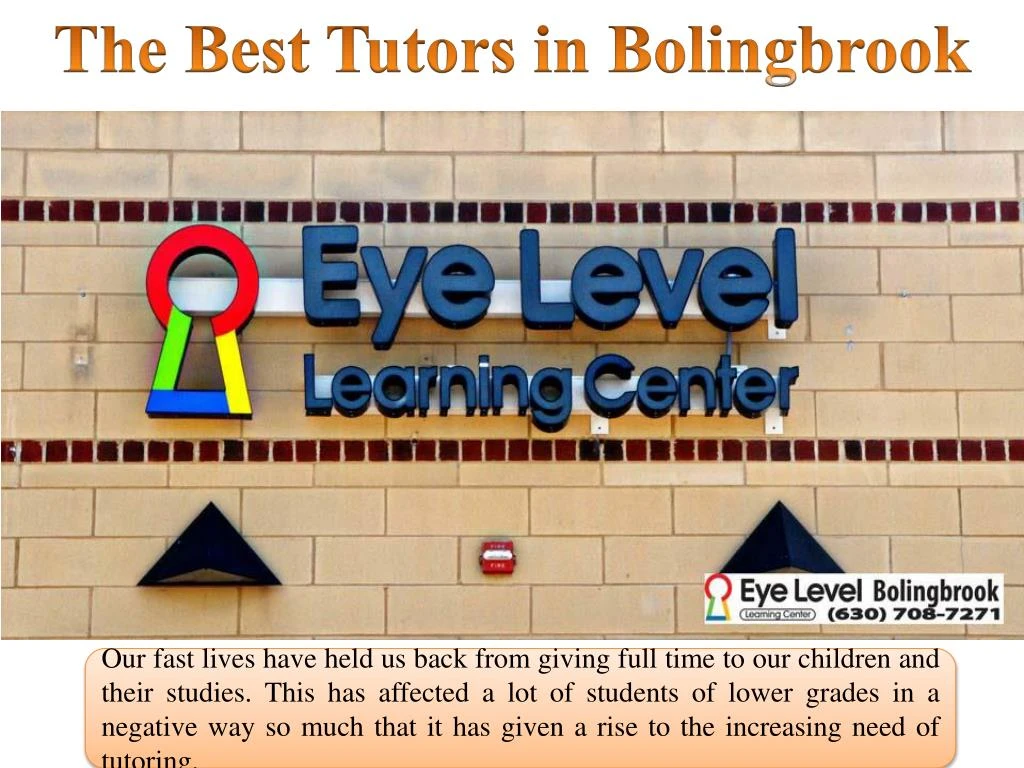 the best tutors in bolingbrook