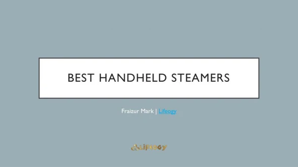 Best Handheld Steam Cleaner Ratings
