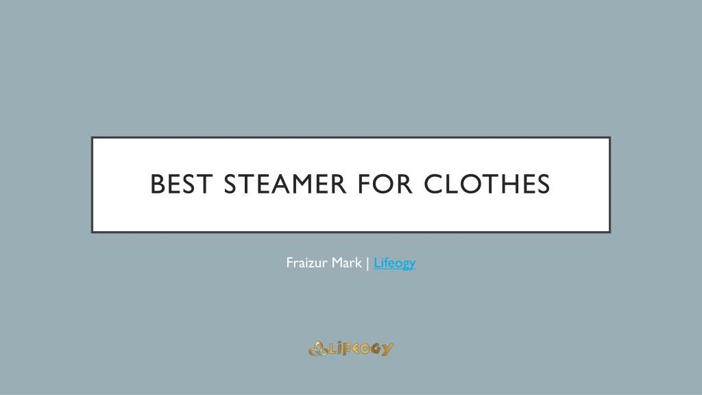 best steamer for clothes