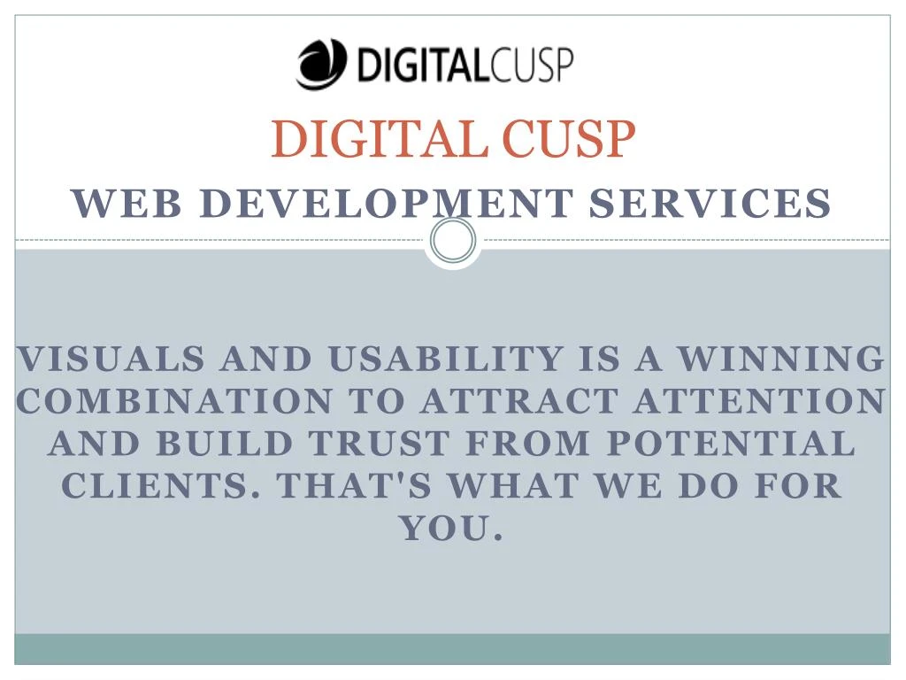 digital cusp