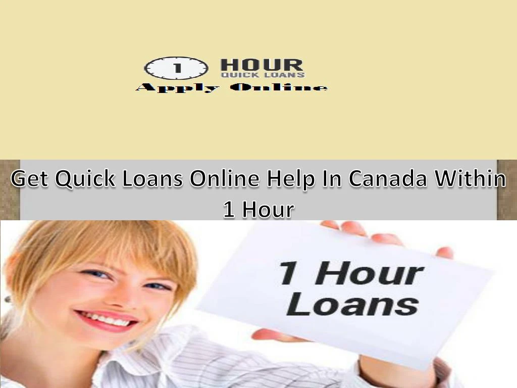 get quick loans online help in canada within