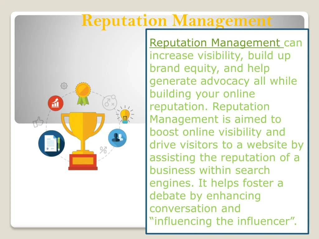 reputation management