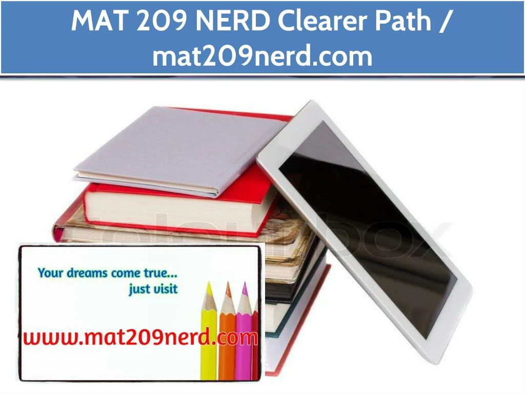 mat 209 nerd clearer path mat209nerd com