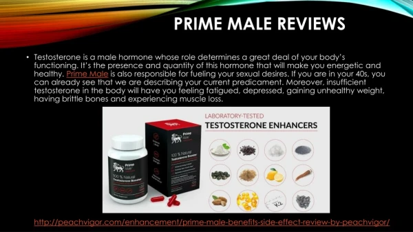 Prime Male Reviews, Cost and Free Trial