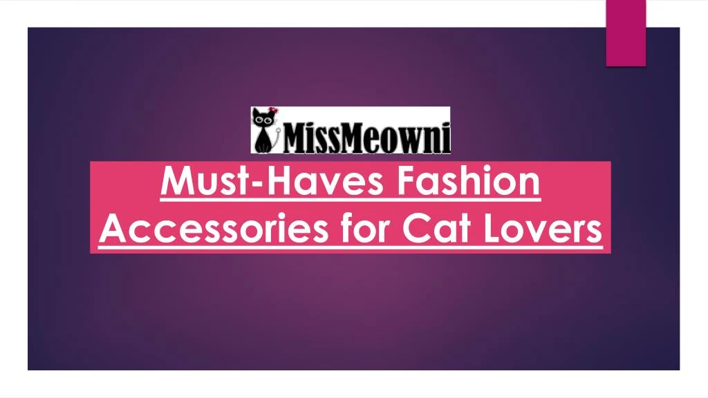 must haves fashion accessories for cat lovers