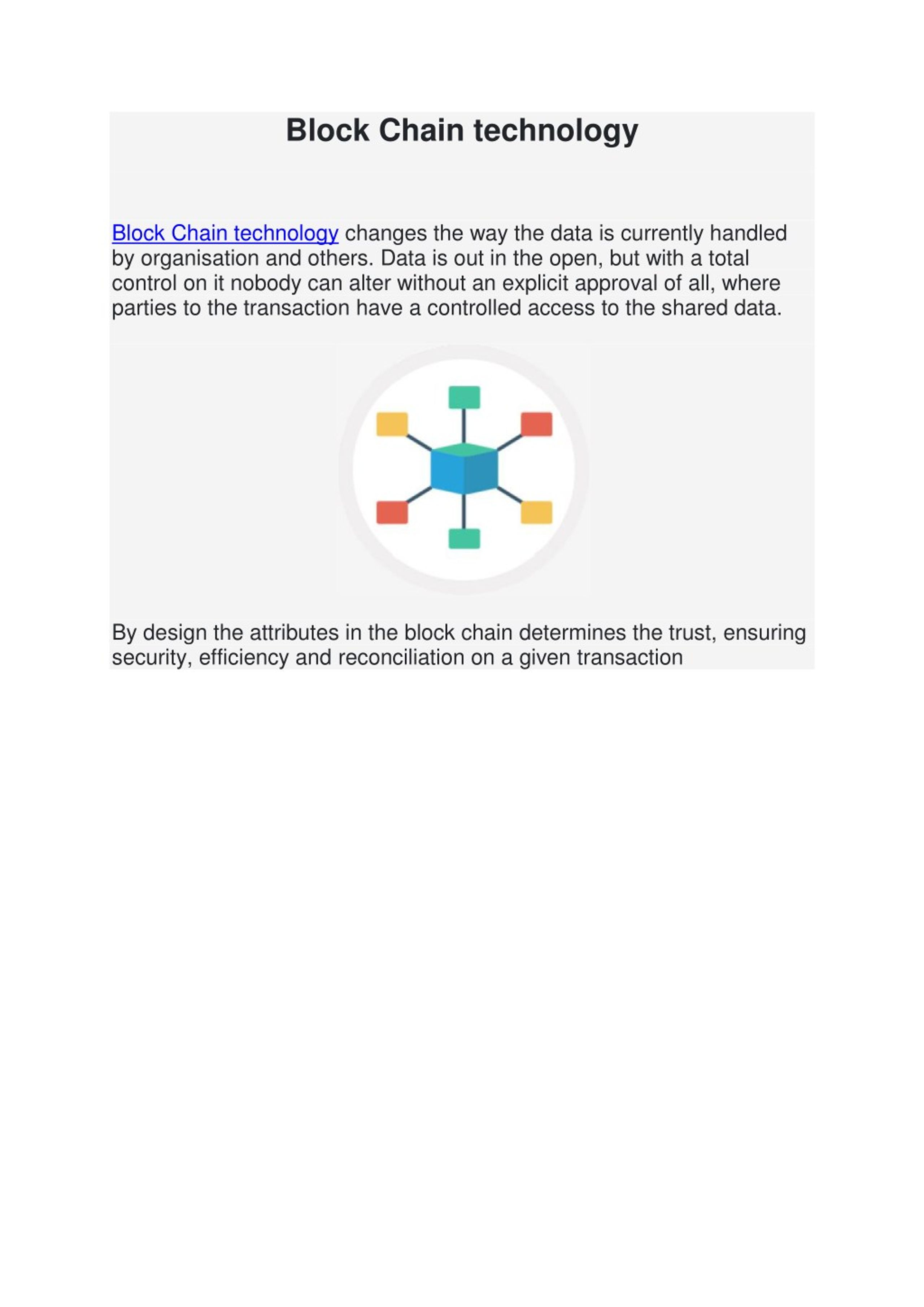PPT - Block Chain Technology PowerPoint Presentation, free download ...